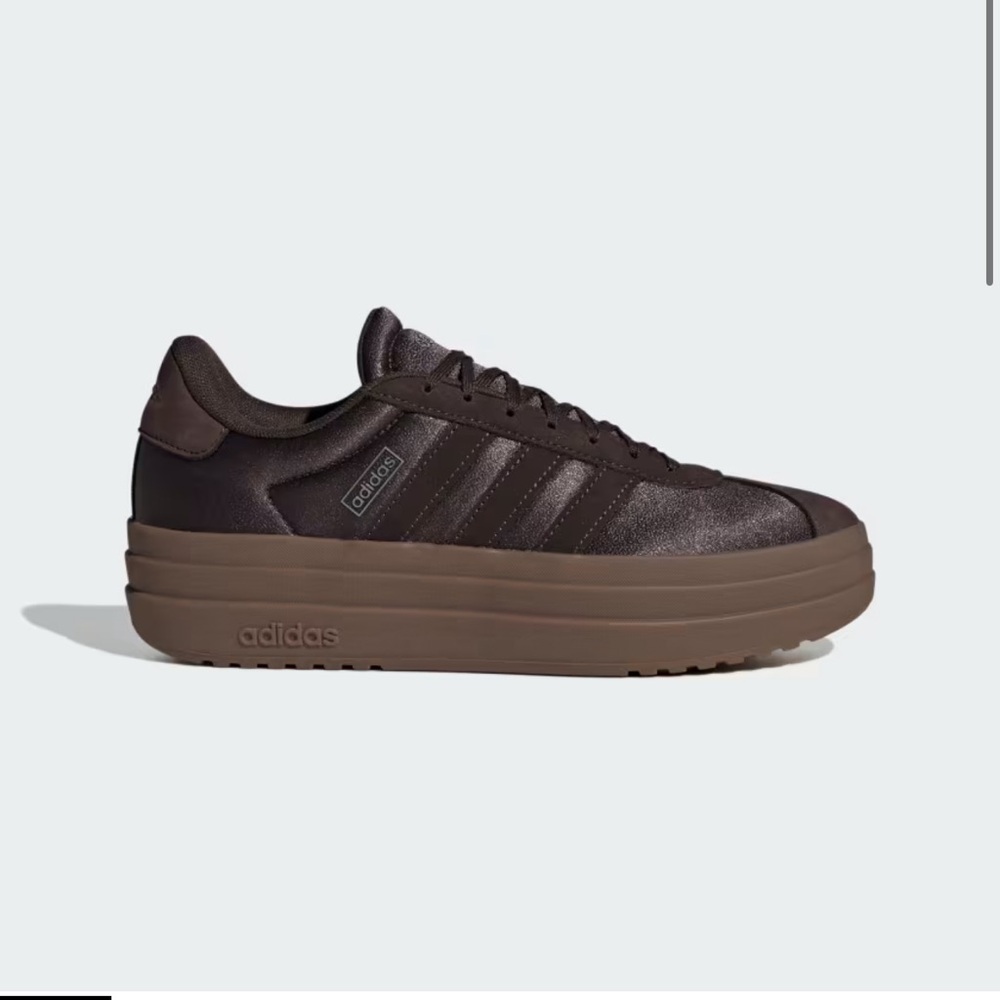 VL Court bold shoes adidas Brown Platform Low-Top Sneaker